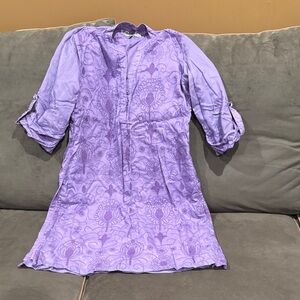 🌸Lavender Floral Women's Tunic